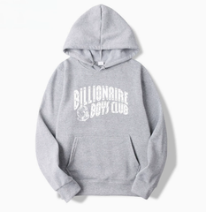 BBC Classic Gray Astronaut Logo Pullover Hoodie