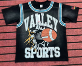 Valley Sports Vintage Wash Football Tee