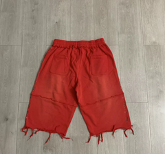 Vale Forever Valley Rhinestone Red Sweat Shorts