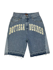 BOTTEGA DESIRES DENIM SHORTS (BLUE)
