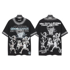 HELLSTAR All Brand Basketball T-Shirt – Black