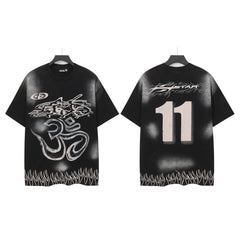 HELLSTAR Flame 11 Graphic T-Shirt