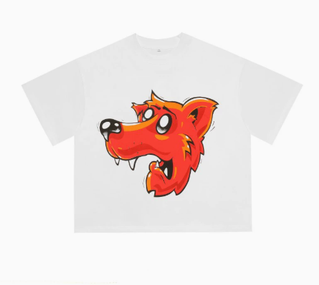 Billionaire Wolf Graphic Oversized Tee