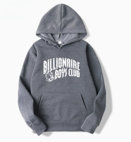 BBC Charcoal Astronaut Logo Pullover Hoodie