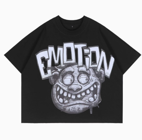 EMOTION Monster Graffiti Oversized Tee