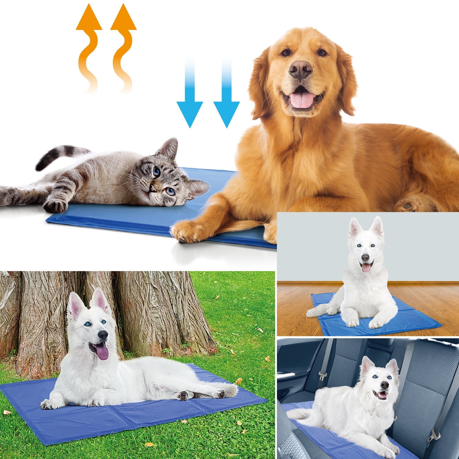 Dog Cooling Mat Pet Ice Pad