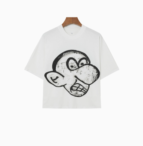 Mario Retro Graffiti Oversized Graphic Tee