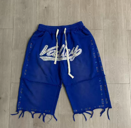 Vale Forever Valley Rhinestone Royal Blue Shorts