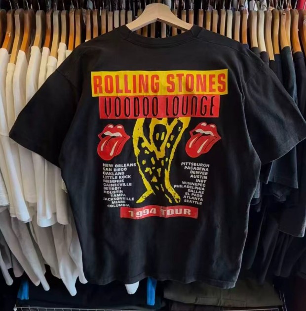 Rolling Stones Voodoo Lounge Vintage Washed Tee
