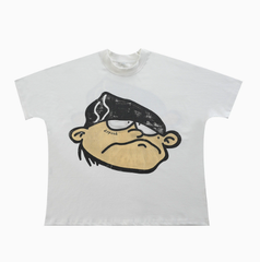 Kevin Cartoon Sketch Graphic Oversized Tee