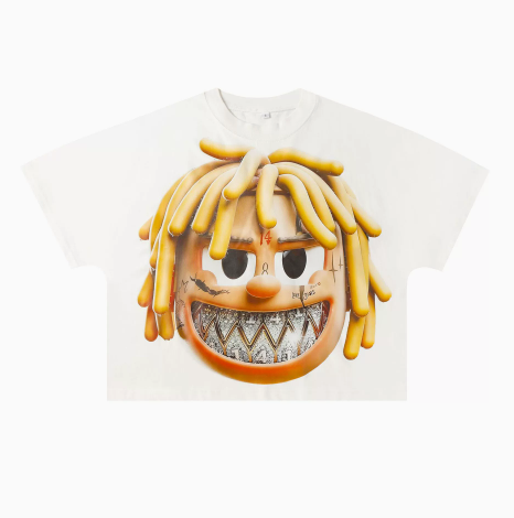 French Fry Head Cartoon Graphic Tee