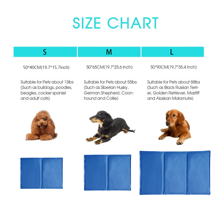 Dog Cooling Mat Pet Ice Pad