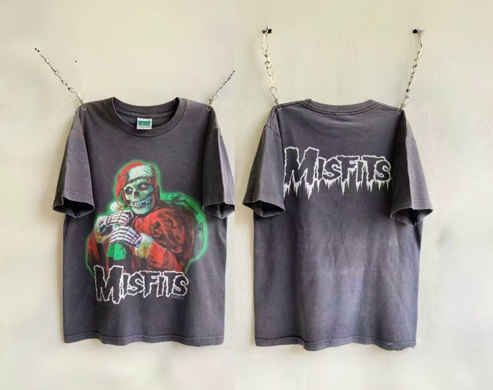 Misfits Crimson Ghost Vintage Washed Tee