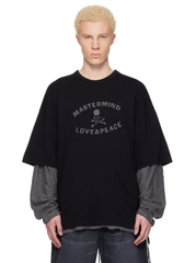 Mastermind Love Peace Fake Layer Vintage Tee