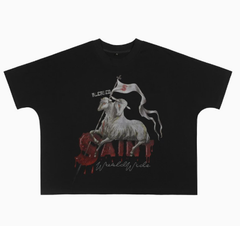 Blessed Saint Goat Knight Graphic Tee