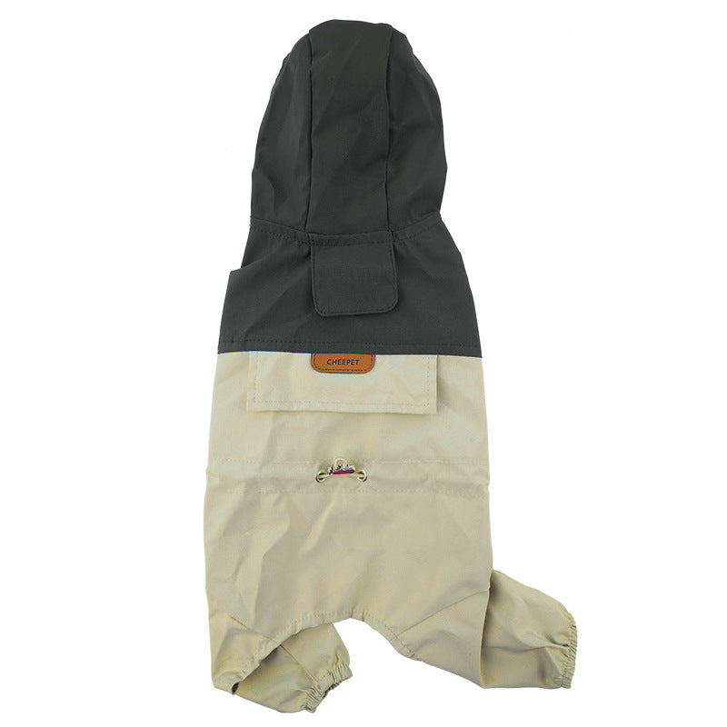 Pet Raincoat with Hood