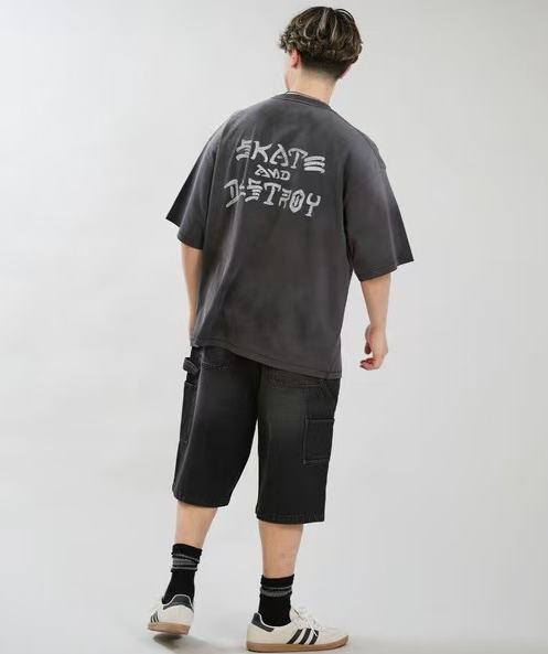 Thrasher Lightning Bolt Vintage Washed Tee