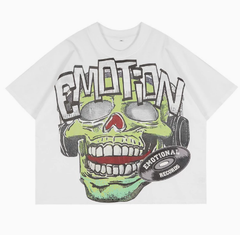 Mixed Emotion Skeleton DJ Graphic Tee