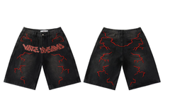 Vale Forever VALE DREAMS Black Denim Shorts