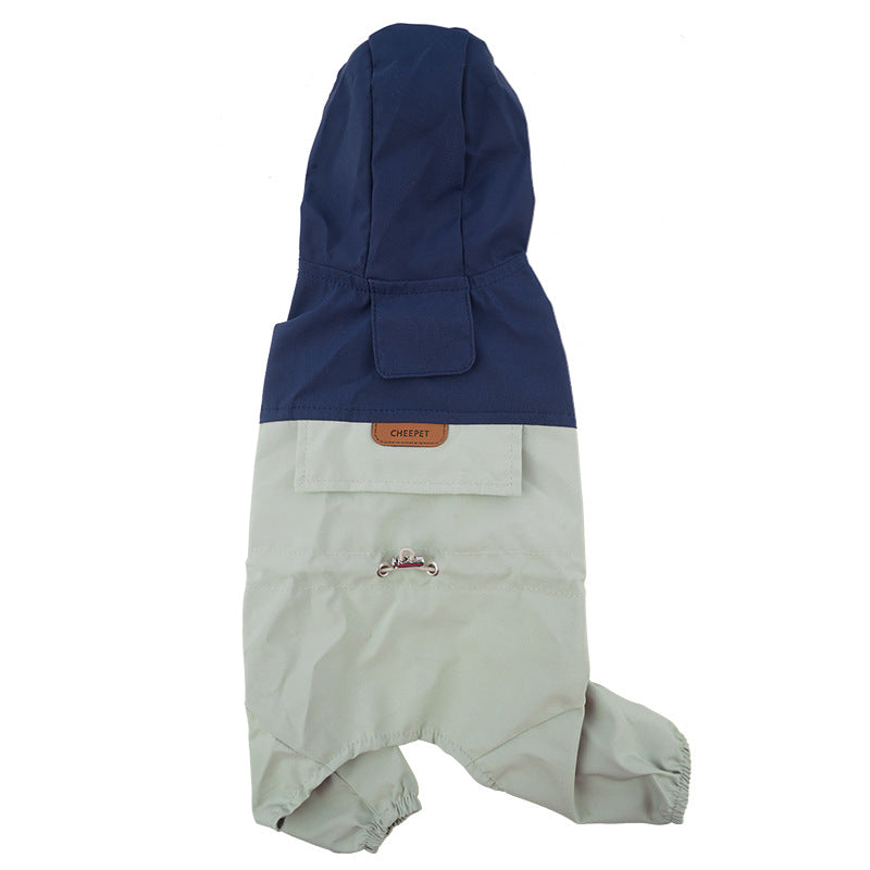 Pet Raincoat with Hood