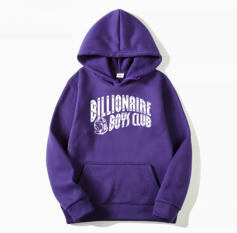 BBC Deep Purple Astronaut Logo Pullover Hoodie