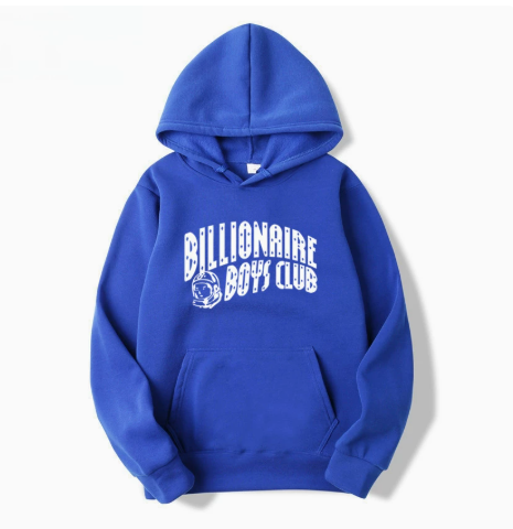 BBC Royal Blue Astronaut Logo Pullover Hoodie