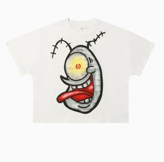 Plankton One-Eye Villain Graphic Oversized Tee