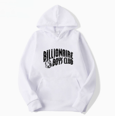 BBC White Astronaut Logo Pullover Hoodie