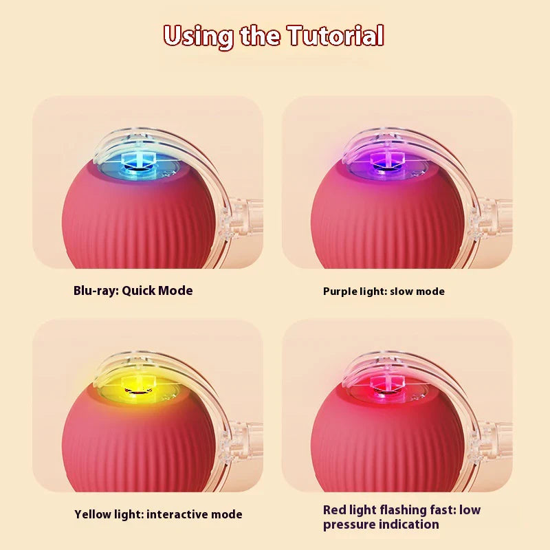 Electric Auto-Rolling Cat Ball Toy
