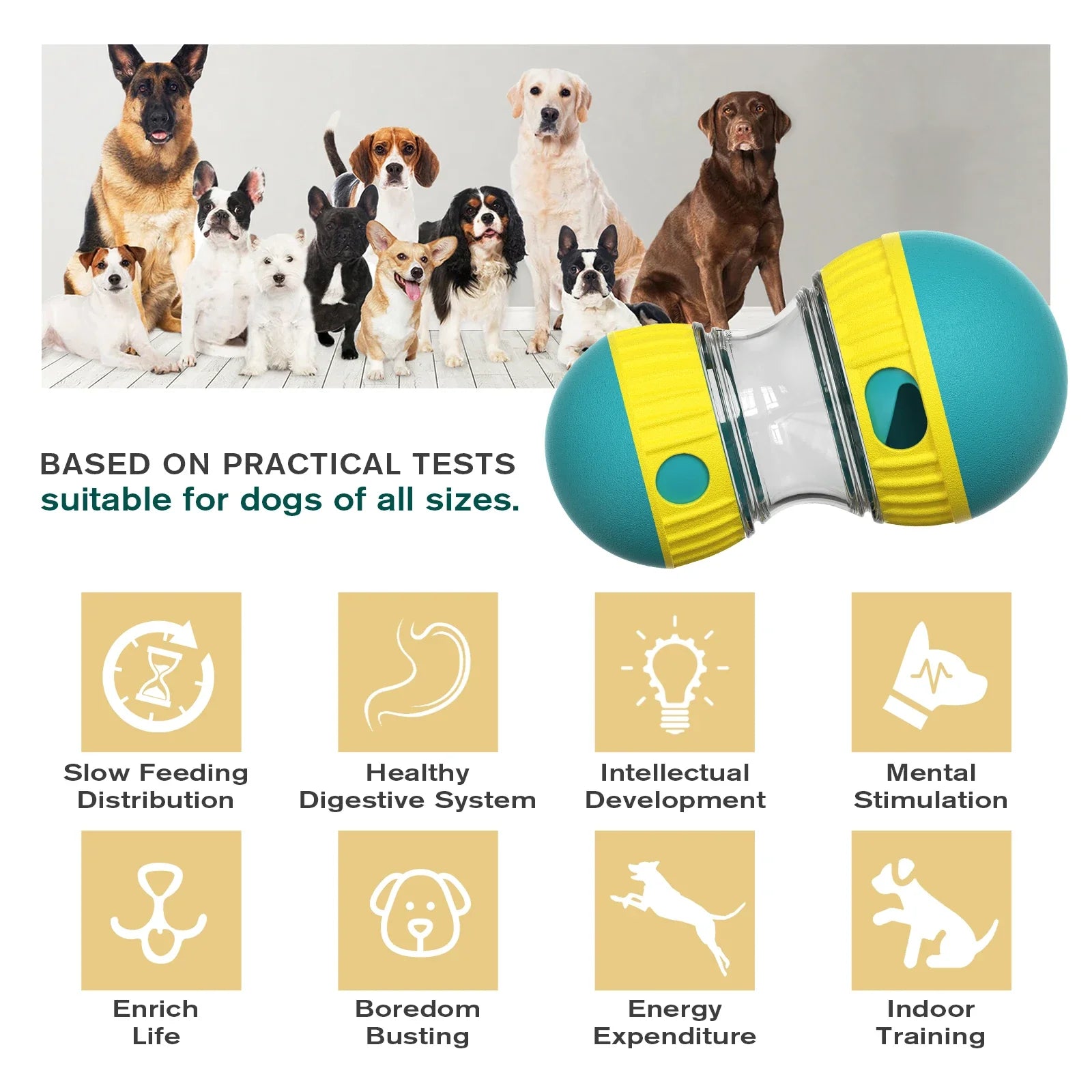 Pet Treat Dispenser Ball