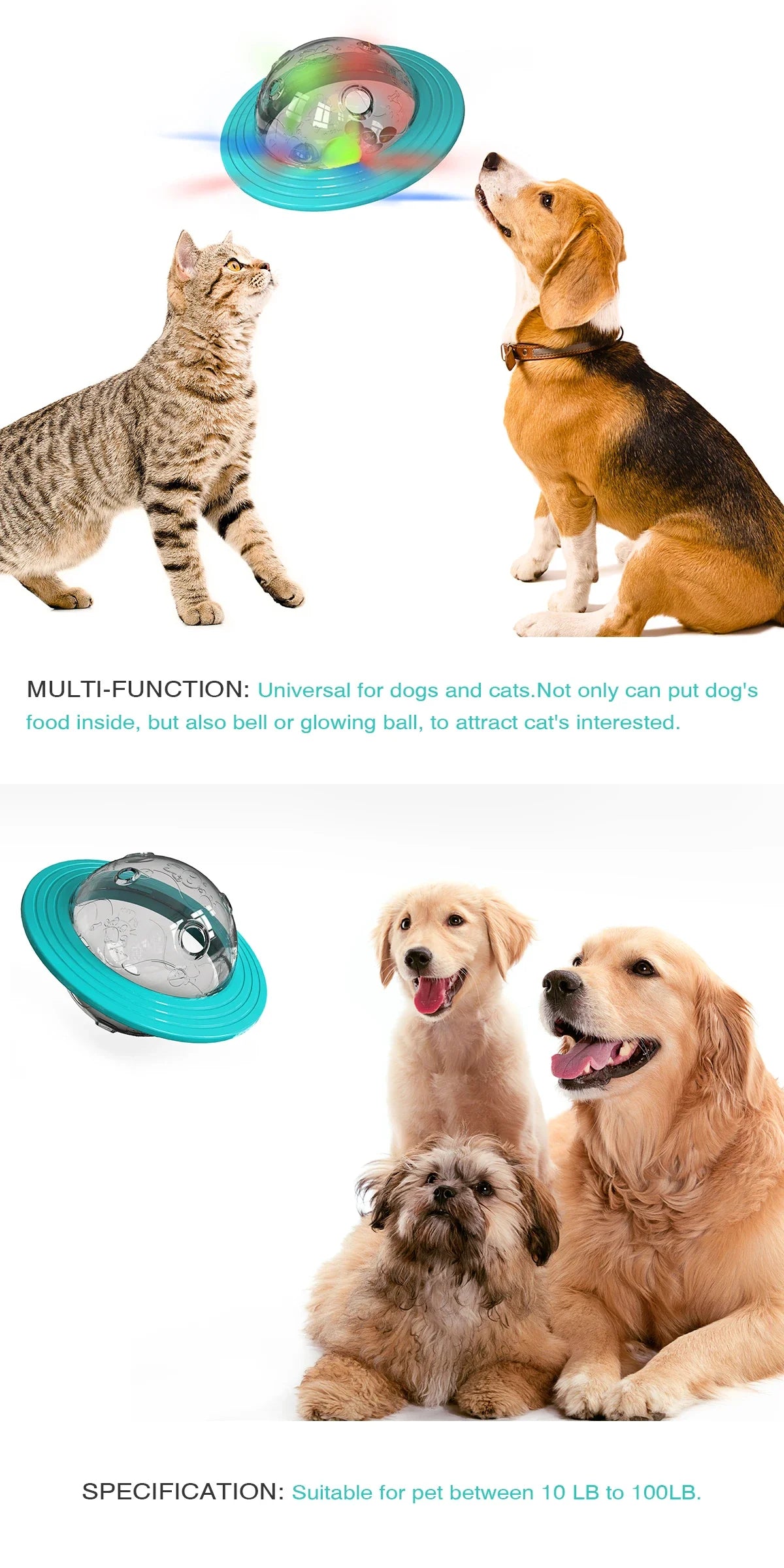Pet Treat Feeder Toy