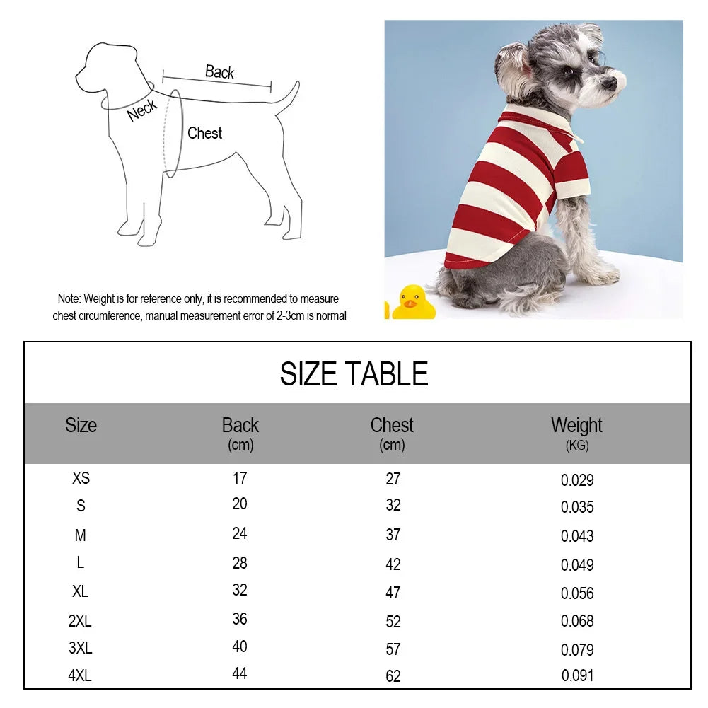 Casual Pet T-Shirt for All Dogs | Stylish & Comfortable Wear