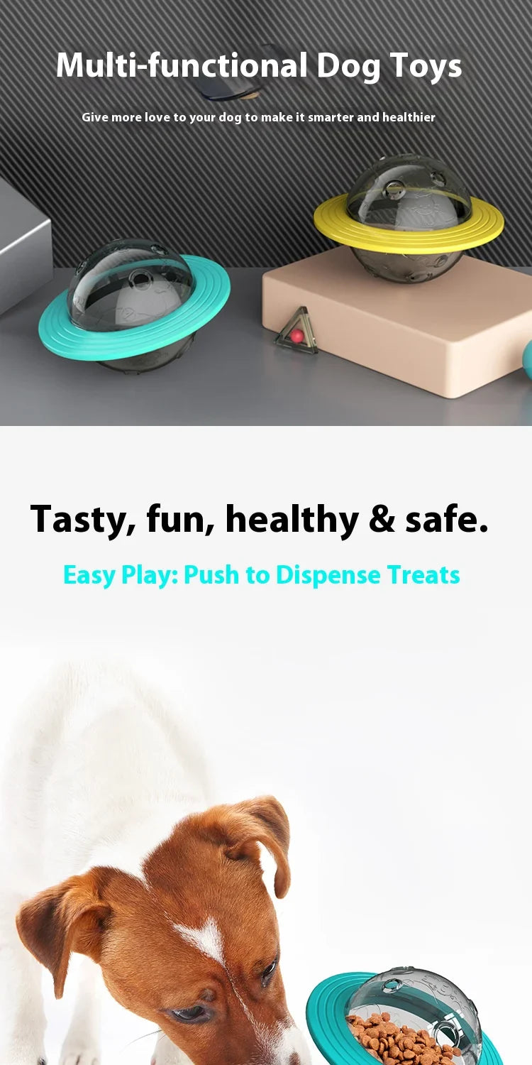 Flying Saucer Chew-Proof Dog Toy