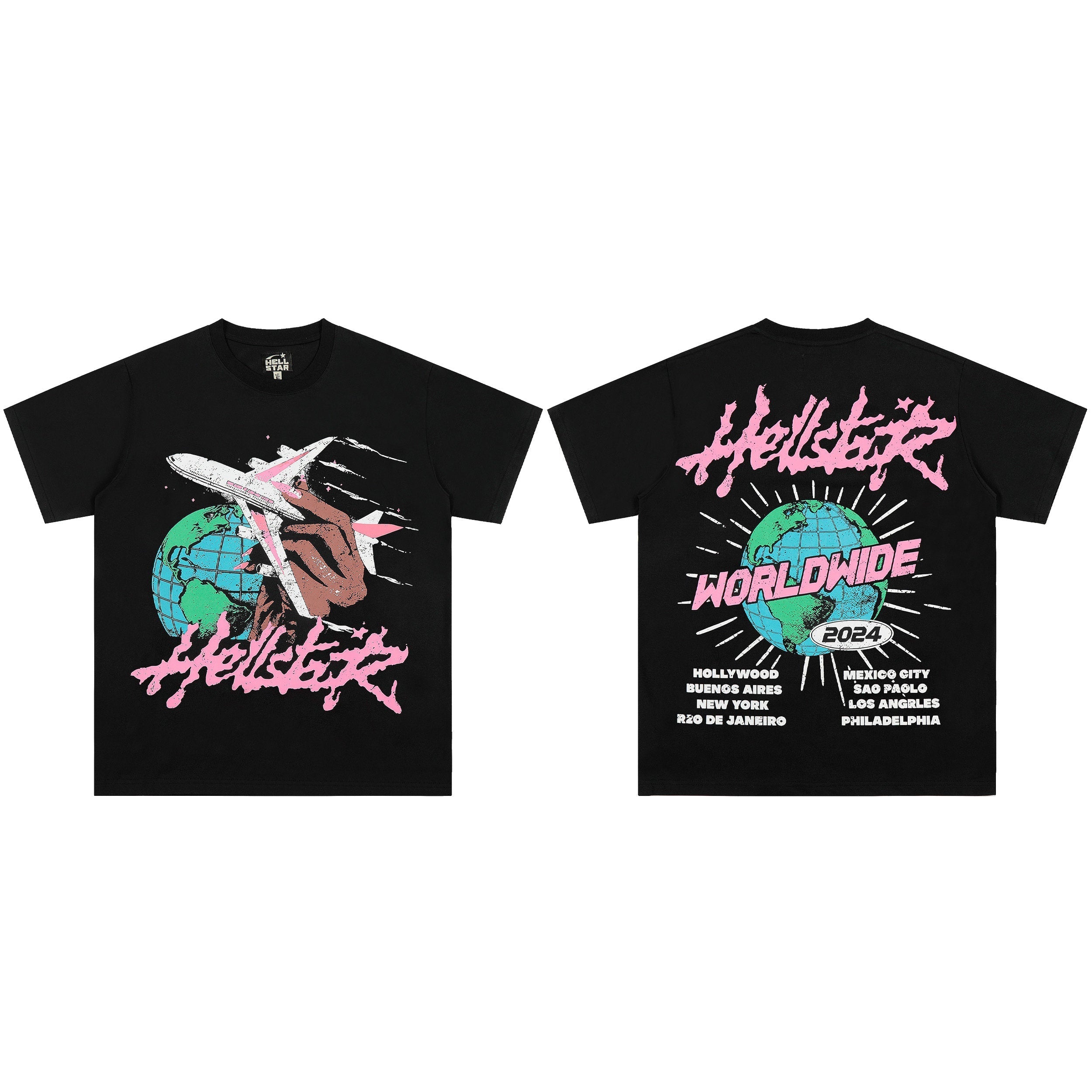 HELLSTAR Worldwide 2024 Graphic T-Shirt