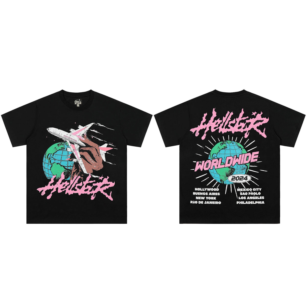 HELLSTAR Worldwide 2024 Graphic T-Shirt