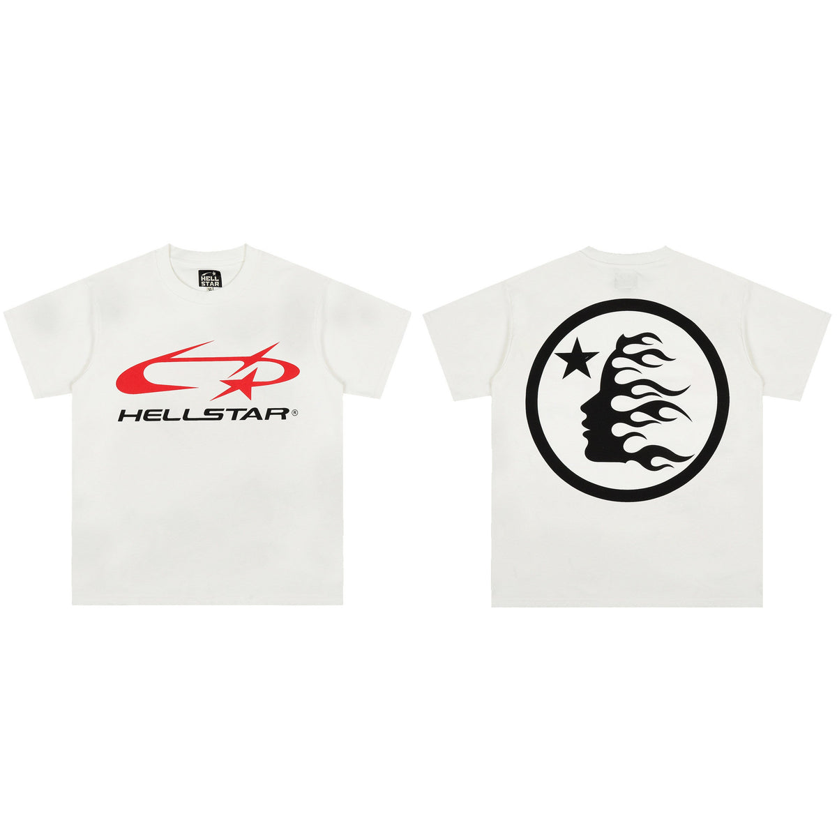 HELLSTAR Icon Logo T-Shirt – White