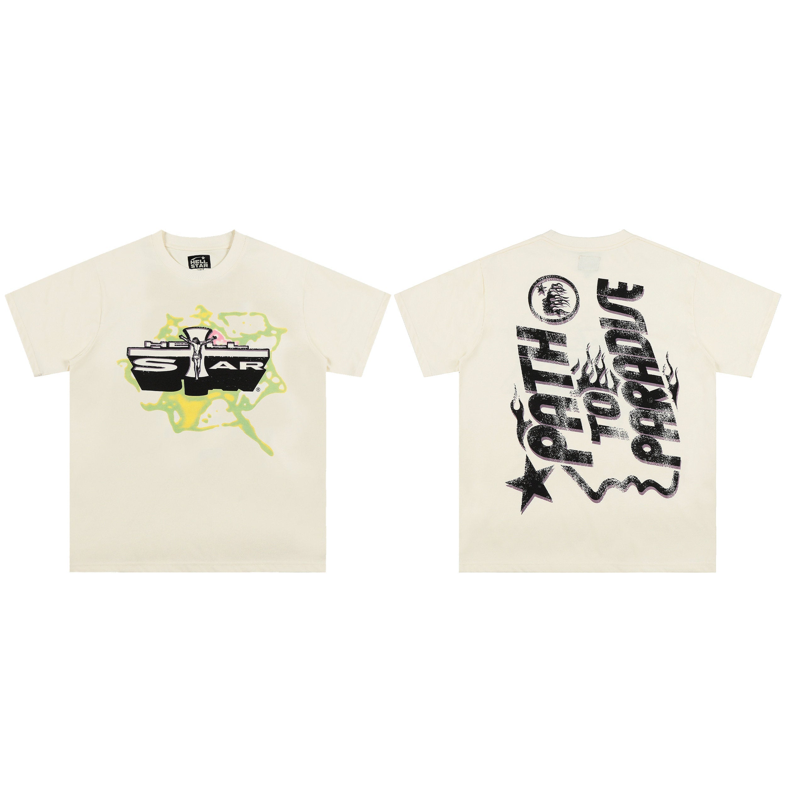 HELLSTAR Star Logo Graphic T-Shirt