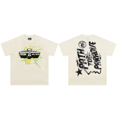HELLSTAR Star Logo Graphic T-Shirt