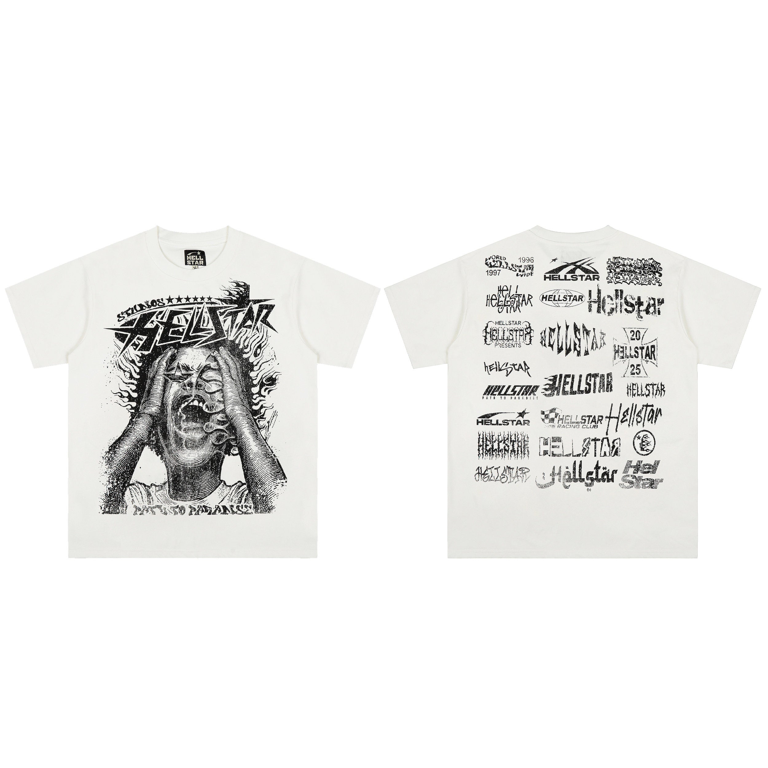 HELLSTAR Logo Archive Graphic T-Shirt