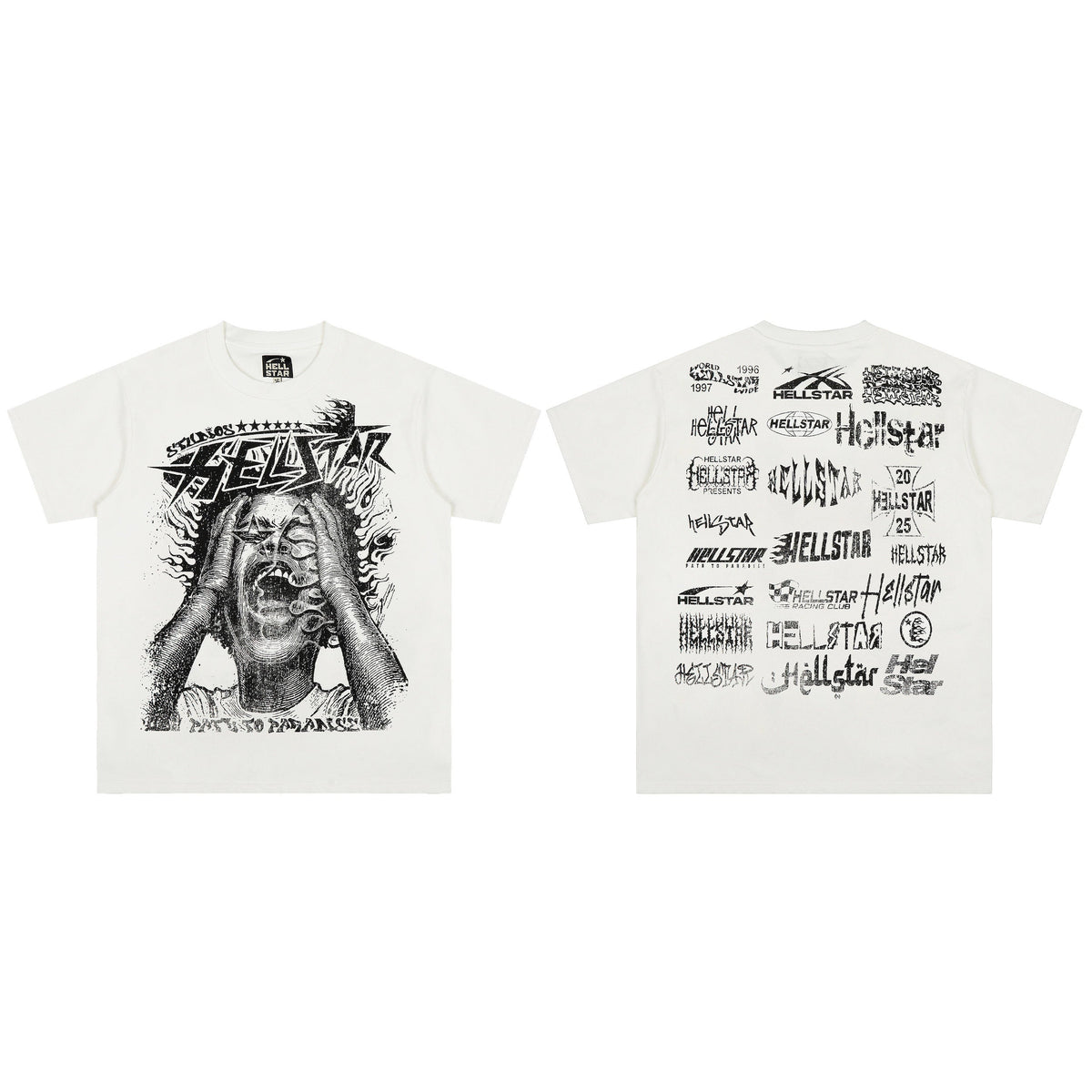 HELLSTAR Logo Archive Graphic T-Shirt