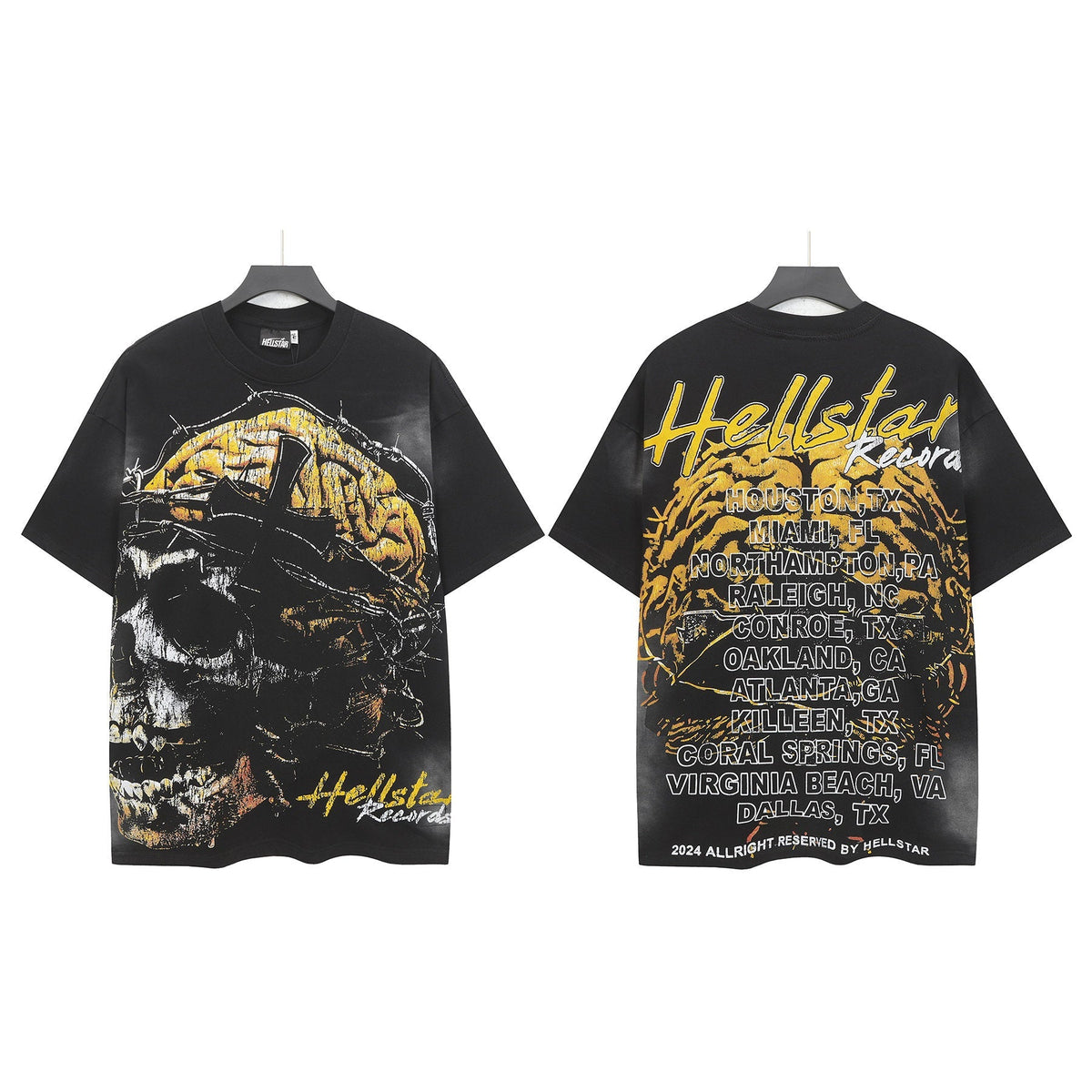 HELLSTAR Tour Graphic T-Shirt – Black