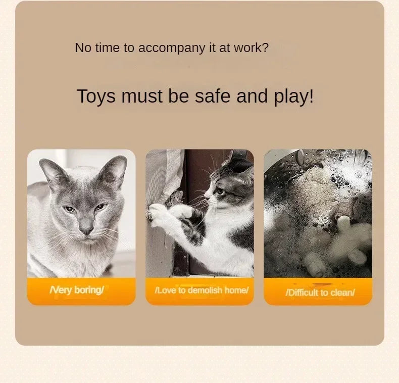 Interactive Auto-Rolling Pet Ball Toy