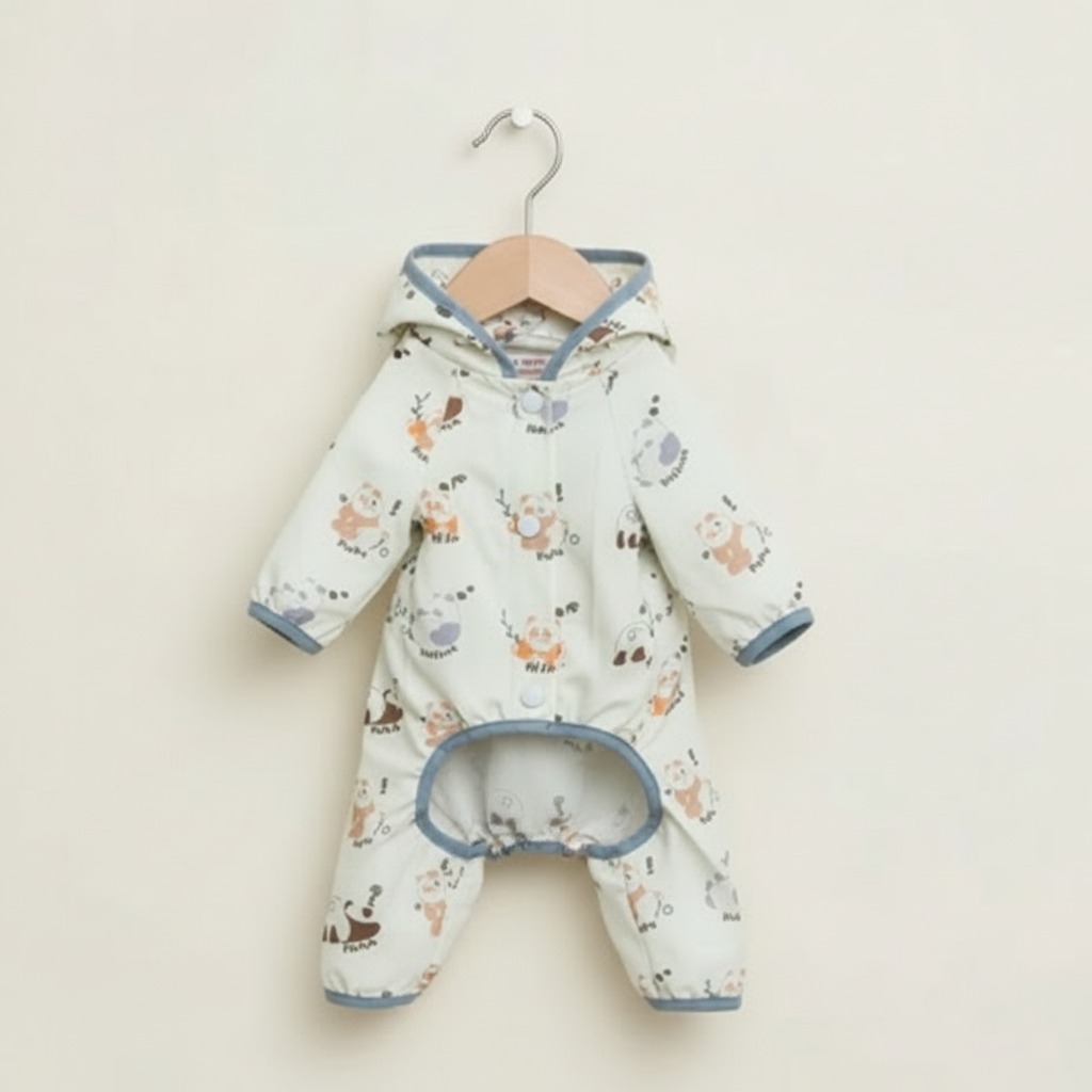 RainShell Blue Dog Suit
