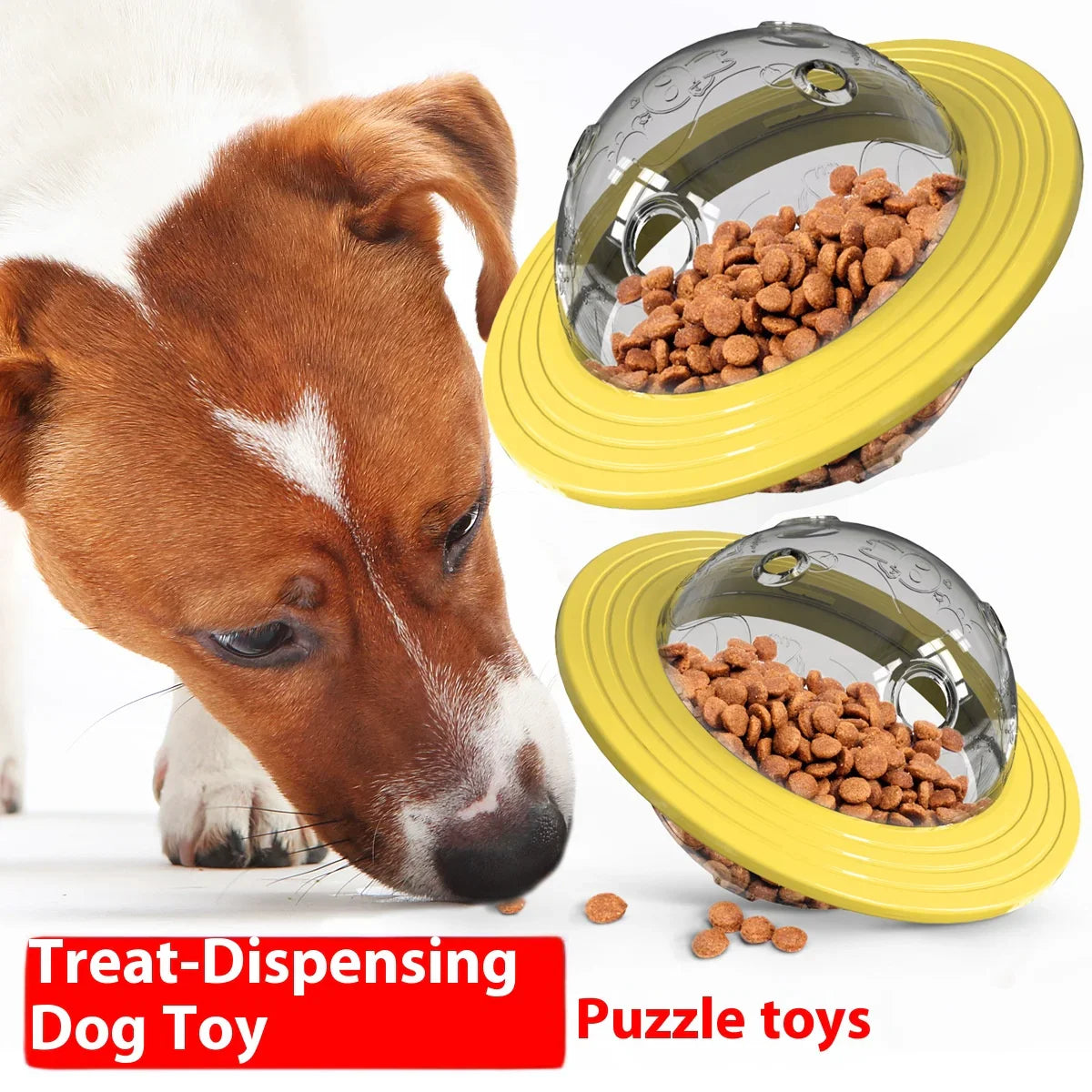 Flying Saucer Chew-Proof Dog Toy