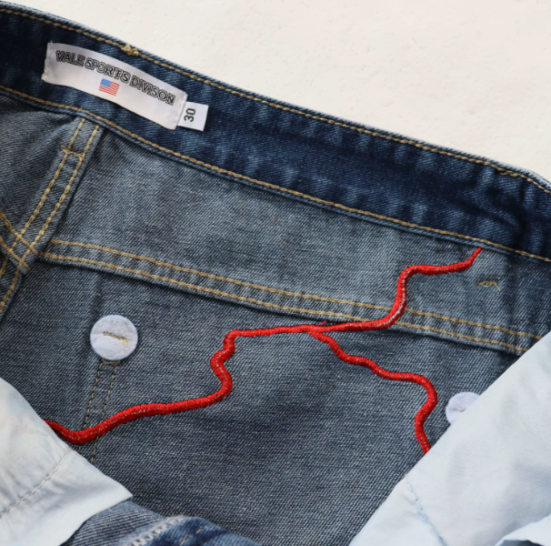 Vale Forever VALE DREAMS Distressed Denim Shorts