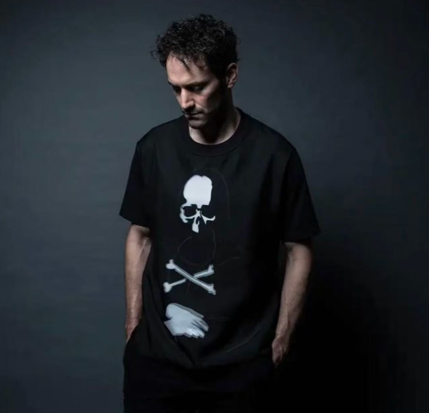 Mastermind Japan Black Grim Reaper Vintage Tee