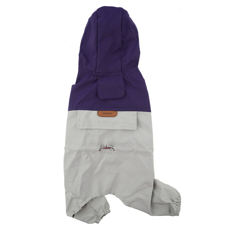 Pet Raincoat with Hood