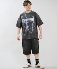 Thrasher Lightning Bolt Vintage Washed Tee