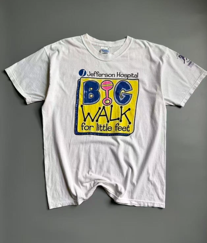 Jefferson Hospital Big Walk Vintage Washed Tee