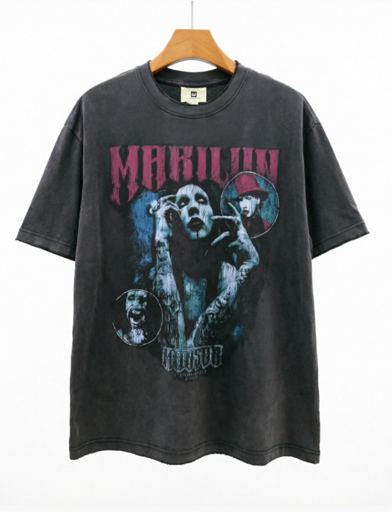 Marilyn Manson Antichrist Superstar Vintage Washed Tee